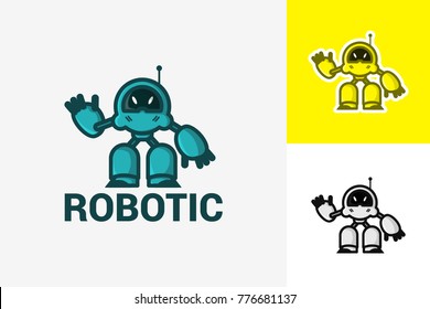 Robotic Logo Template Design