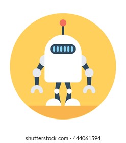 Robotic Machine Vector Icon