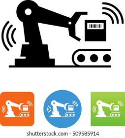 Robotic Package Picker Icon
