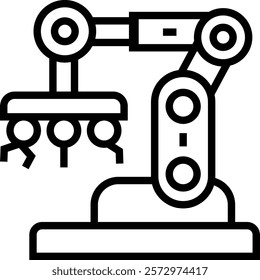 Robotic Surgery Icon Element For Design