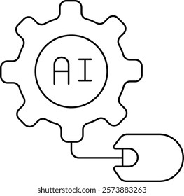 Robotic Technology Robotics Automation Icon