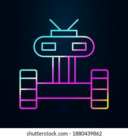 Robotic technology wheel nolan icon. Simple thin line, outline vector of robotisc icons for ui and ux, website or mobile application