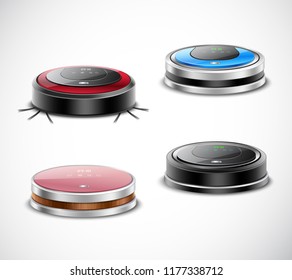 Robotic Vacuum Cleaners Set