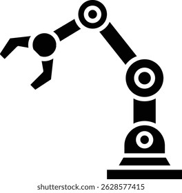 Icono de Vector robótico. Se puede utilizar para aplicaciones de impresión, móviles y de Web.