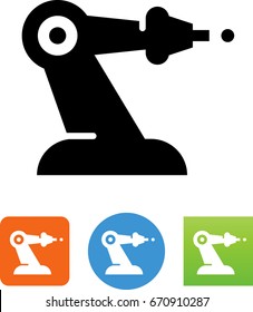 Robotics Automation Manufacturing Icon