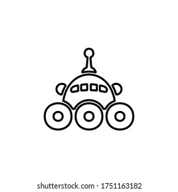 Robotersymbol. Chat-Bot, Kundenservice-Symbol für Web- und Mobile-UI-Design.