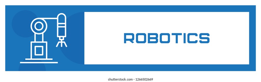 Robotics Icon Concept