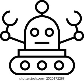 Robotics icon design for personal commercial use