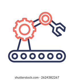 Robotics Icon Element For Design