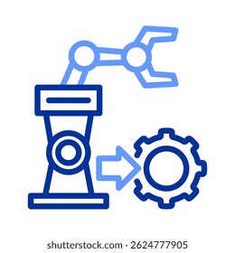 Robotics Icon Element For Design