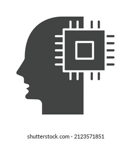 Robotics icon vector image. Can also be used for Physical Fitness. Suitable for mobile apps, web apps and print media.