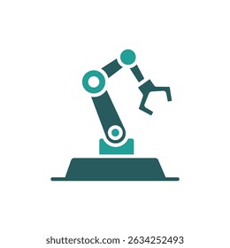 robotics icon. vector.Editable stroke.linear style sign for use web design,logo.Symbol illustration.
