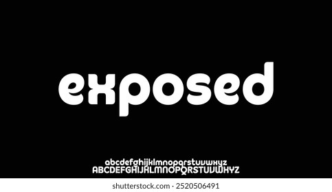 Robotics tech alphabet, geometric sans serif letters, high-tech font for science modern logo, digital innovation headline, machine typography, modern typographic design. Vector typeset