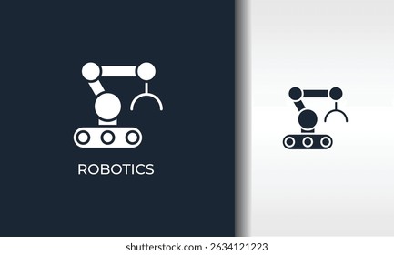 Robotics Vector, Icon Or Logo Sign Isolated Symbol Illustration