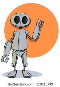 Robotics/Vector Robot Cartoon Character Mascot