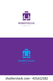 Robotocus logo template.
