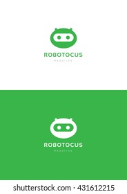Robotocus logo template.
