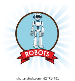 robots android technology futuristic banner
