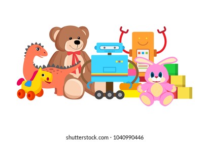 Toys Drawing Background Stock Vectors, Images & Vector Art ...