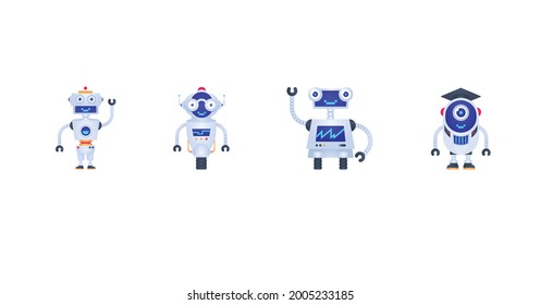Robots Mascots - Avatar illustrations
