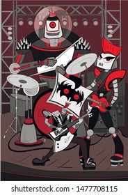 robots musicians, different genres of music