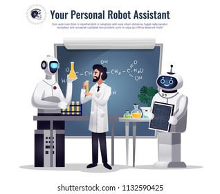 Robots Scientific Research Composition 