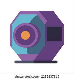 Robots and Technology vector illustration set. Artificial intelligence and sci fi futuristic machines. Space travel and industrial. Isolated on white background, flat design style clip art