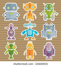 Robots vector set