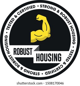 Robust Housing Certification Seal - Badge - Stamp
