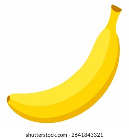 Robusta Banana on White Background

