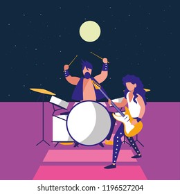 rock band design