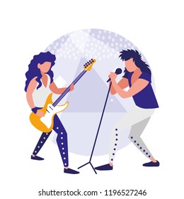 Rock Band Design Stock Vector (Royalty Free) 1196527246 | Shutterstock