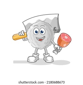 la ilustración de rock Butcher. vector de caracteres