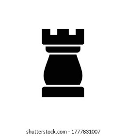 Rock Chess Icon Vector Symbol Template Stock Vector (Royalty Free ...