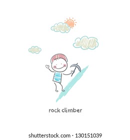 Rock climber