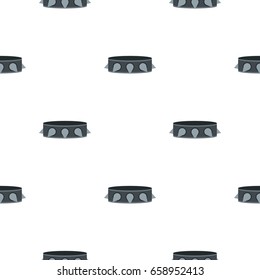 Rock collar pattern seamless for any design vector illustration