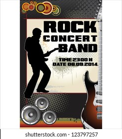 Rock concert background