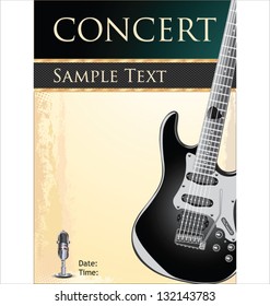 Rock concert background