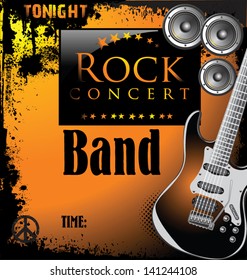 Rock concert background
