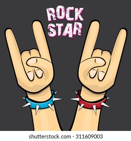 Rock concert poster design template. grunge or hard rock background