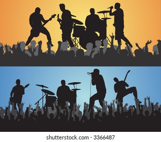 Rock Concert Vector