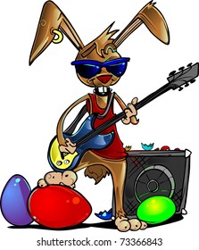 Rock Easter Bunny