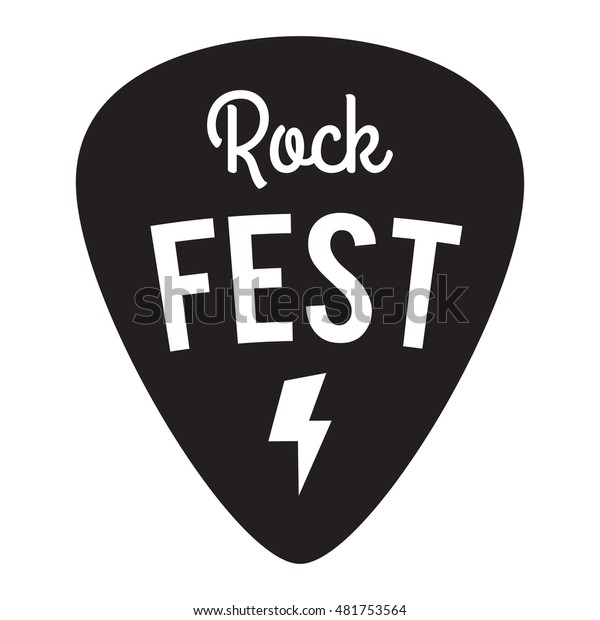 Rock Fest Badgelabel Signage Prints Stamps Stock Vector (Royalty Free ...