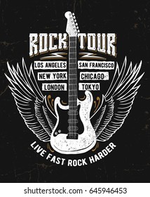 Rock festival poster 