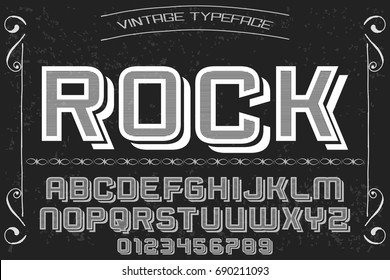 Rock Font Handwritten Vector Calligraphic Alphabet,vector,script,font,labels