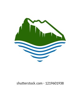 Rock of Gibraltar Logo Design Template