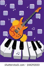 Rock guitar