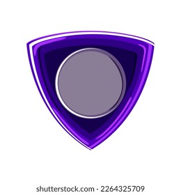 rock guitar pick cartoon. rock guitar pick sign. isolated symbol vector illustration