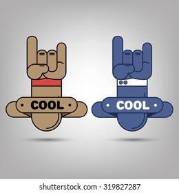 rock hand symbol