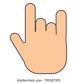 Rock Hand Symbol